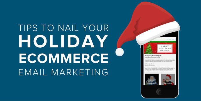 holiday ecommerce email marketing header