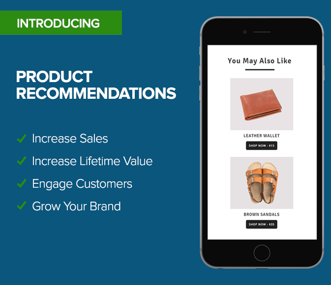 product recommendations features