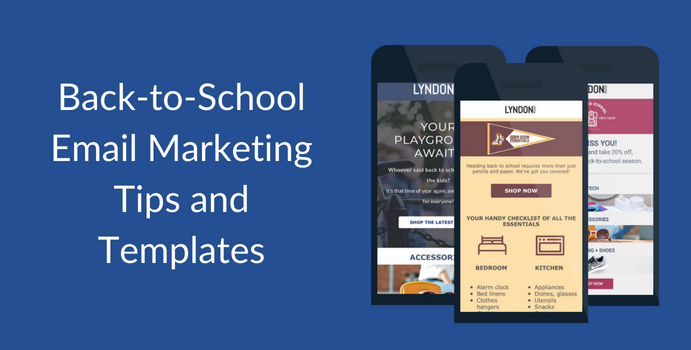 back-to-school email marketing tips and templates