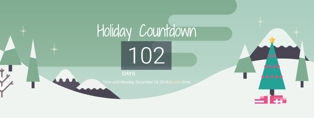 boost holiday sales countdown clock