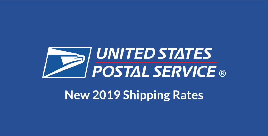 New Postage Rate Chart 2019