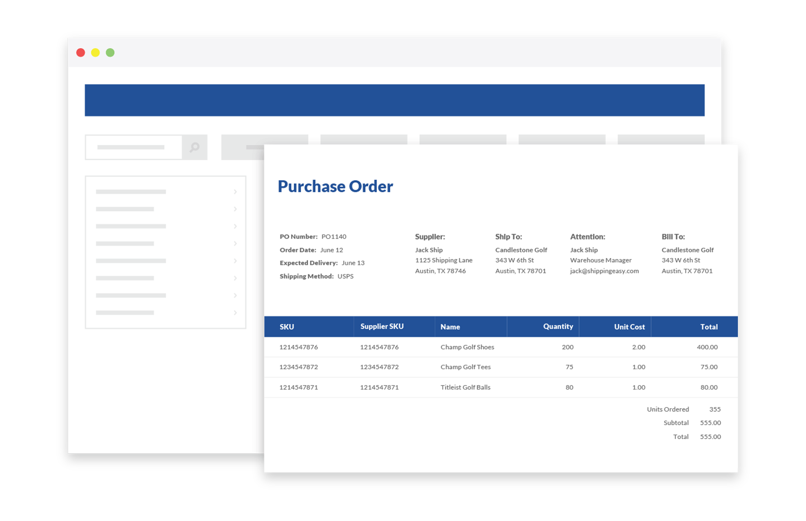 velocity forecasting report inventory management features