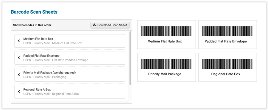 ShippingEasy product updates barcode scanning