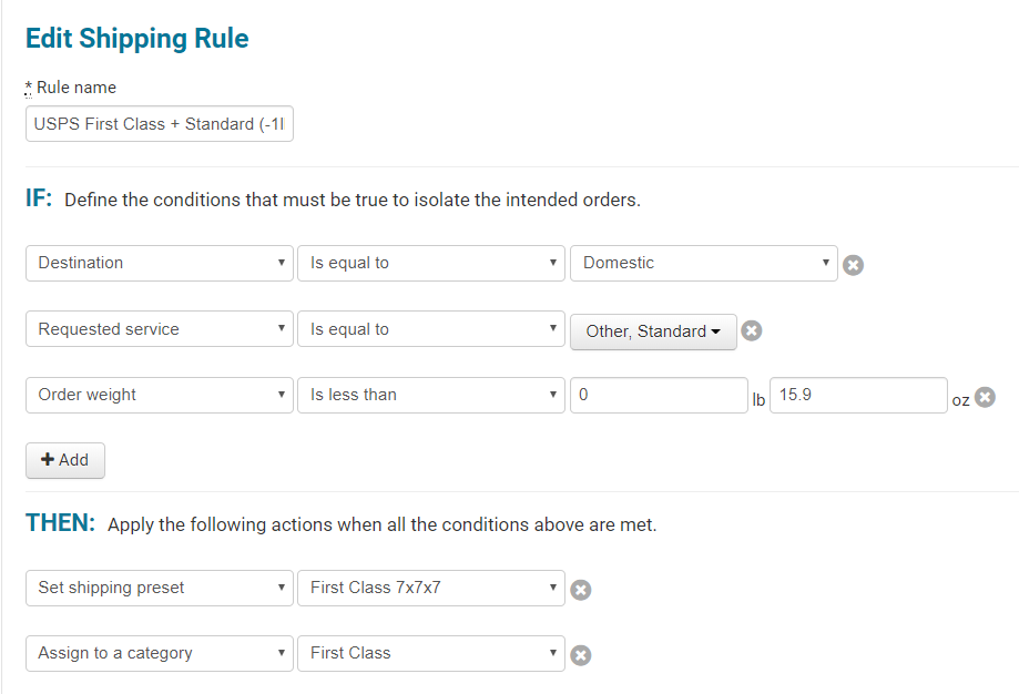 streamline shipping fulfillment with automated shipping rules